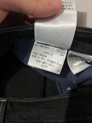Pantalón Vaquero Levis para mujer W29 L32