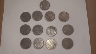 13 Monedas 25 Ptas Franco