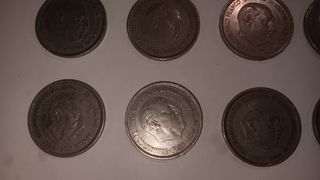 13 Monedas 25 Ptas Franco