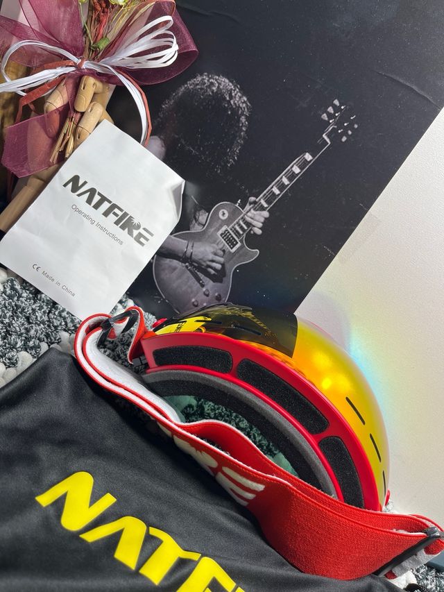 Gafas de sol NATFIRE rojas