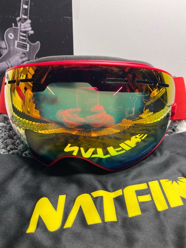 Gafas de sol NATFIRE rojas