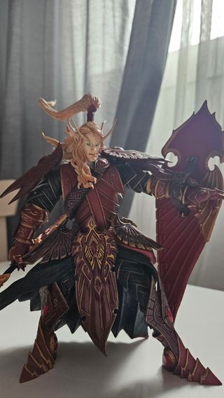 Figuras WoW: Quin'thalan & Sproket Gyrospring.