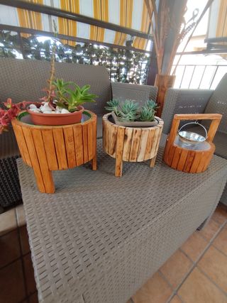 N.3 portapiante da esterno interno di varie misure