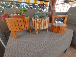 N.3 portapiante da esterno interno di varie misure