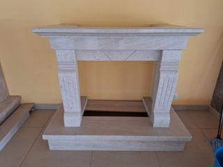 Chimenea revestimiento.