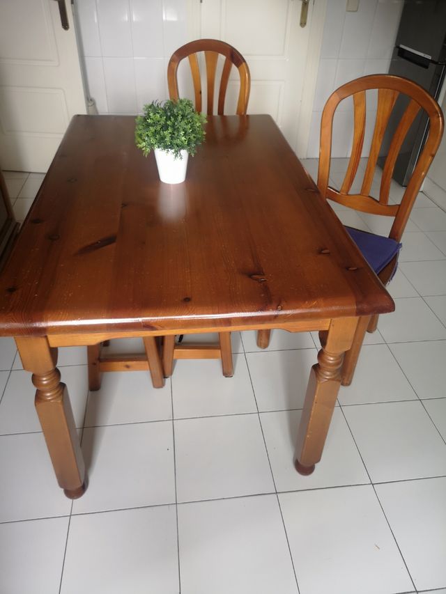 Mesa comedor madera