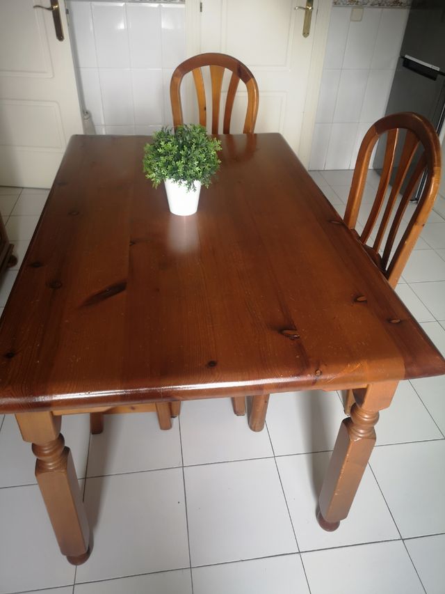 Mesa comedor madera