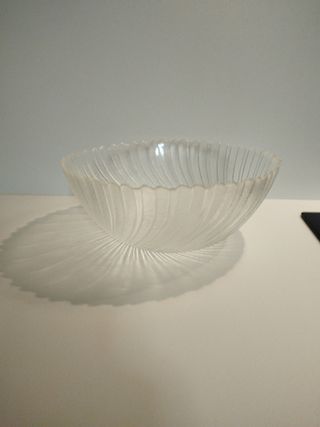 Coral ensaladera y ensaladeras vintage