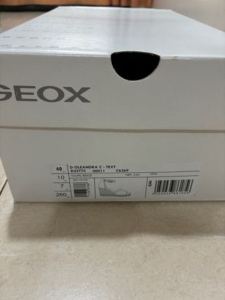 Sandalias Geox Beige Multicolor