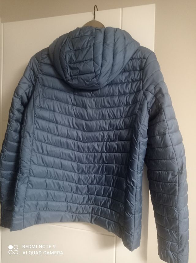 Chaqueta acolchada azul