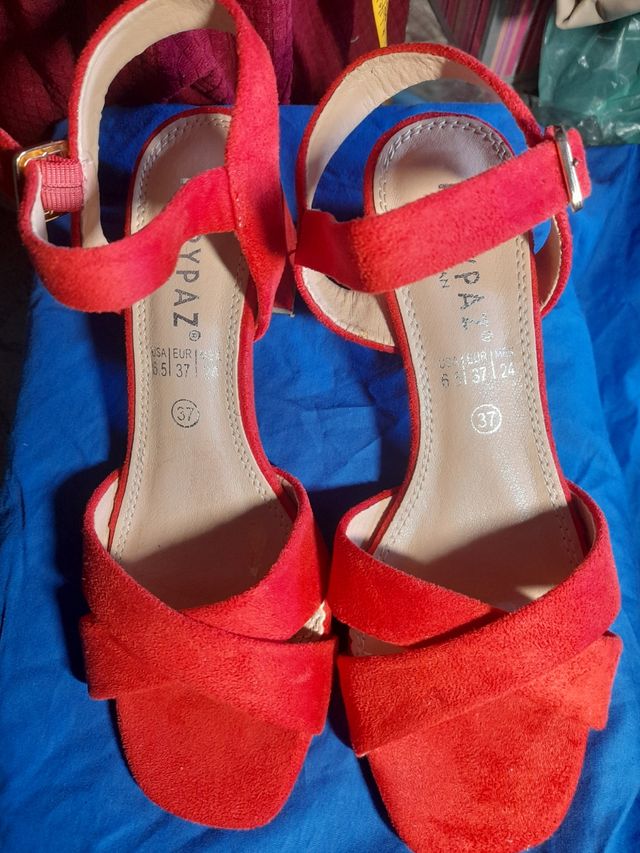 Sandali rossi Marypaz - taglia 37