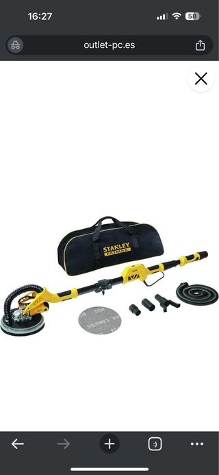 Alquilo Lijadora para quitar gotelé