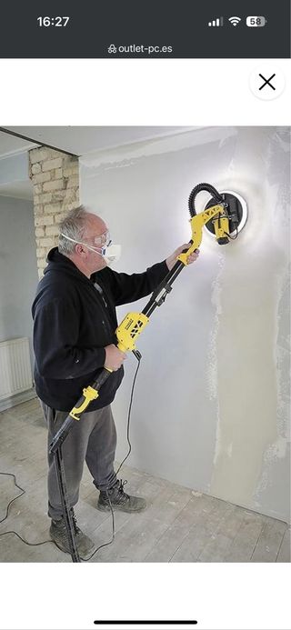 Alquilo Lijadora para quitar gotelé