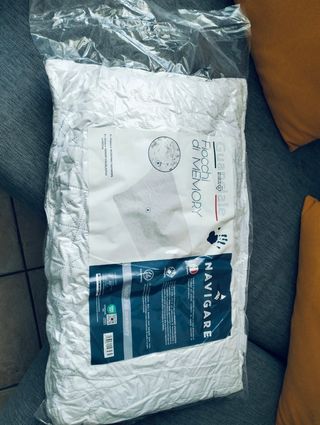 Guanciale NAVIGARE Memory - Bianco