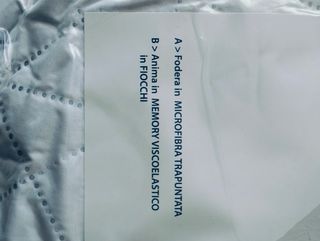 Guanciale NAVIGARE Memory - Bianco