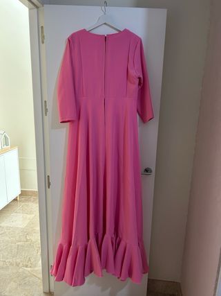 Vestido Flamenca Rosa