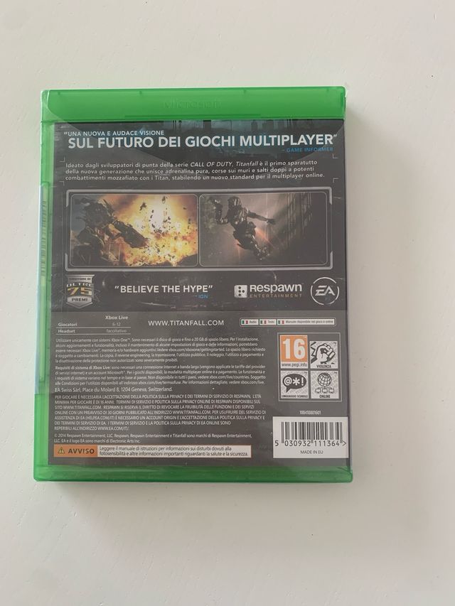 Juego de XBOX TITANFALL