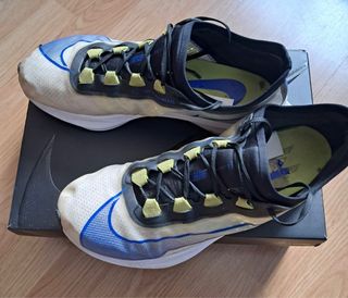 Zapatillas Nike Zoom Fly 3 - Azul y Blanco