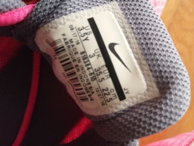 Zapatillas deportivas rosas mujer Nike Tanjun 35