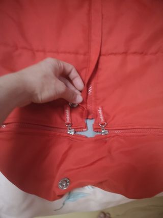 Saco carrito bebé Akona Bebedue rojo