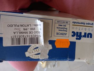 Picaporte dorado - Manilla