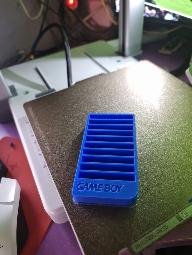 Game Boy  - soporte para 10 cartuchos