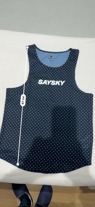 Camiseta tirantes running Saysky