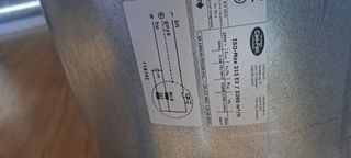 Extractor Iso-Max - Ventilador doble turbina.