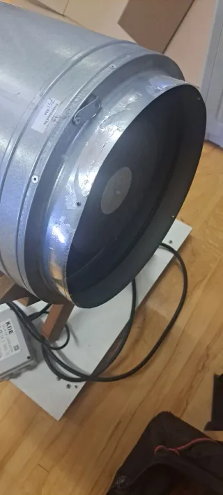 Extractor Iso-Max - Ventilador doble turbina.