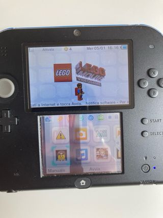Console Nintendo 2DS videogame Lego charger