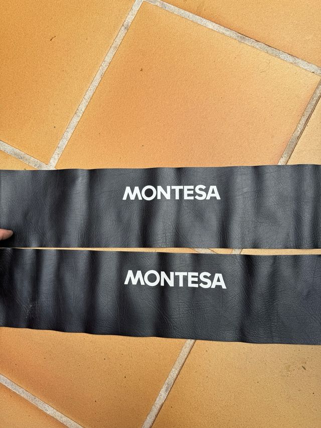 Asiento Montesa Impala logo trasero