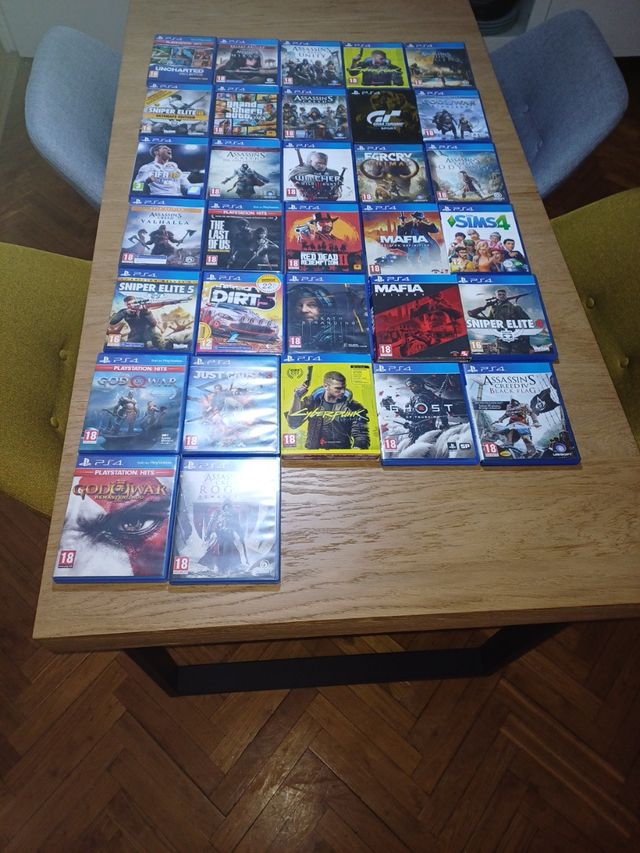 Lote de 27 juegos PS4 – Gran colección en buen est
