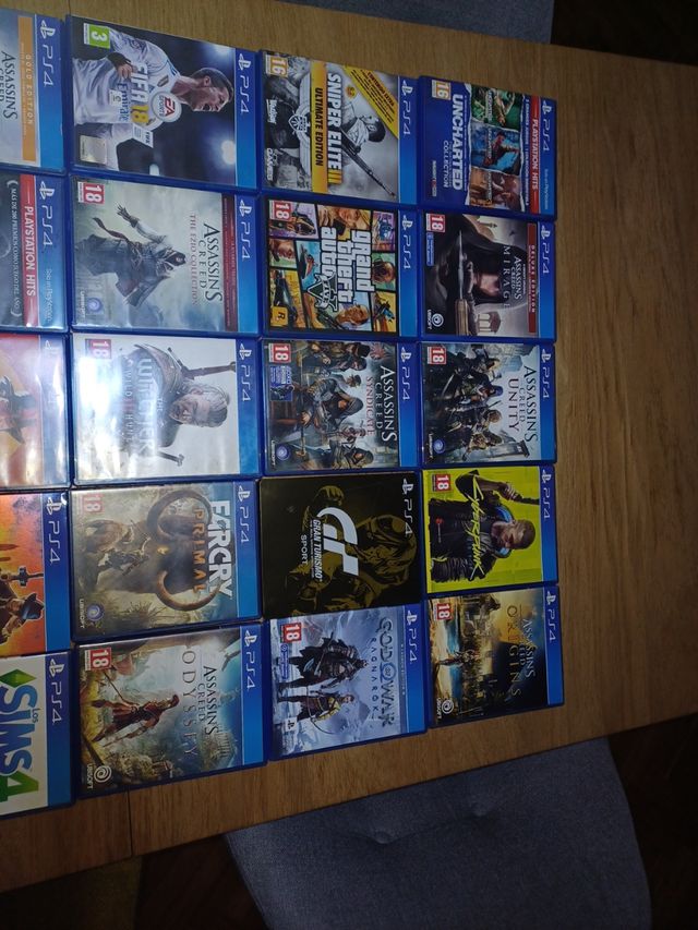 Lote de 27 juegos PS4 – Gran colección en buen est