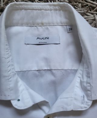 Camicia AGLINI Uomo Tg. 39 bianca
