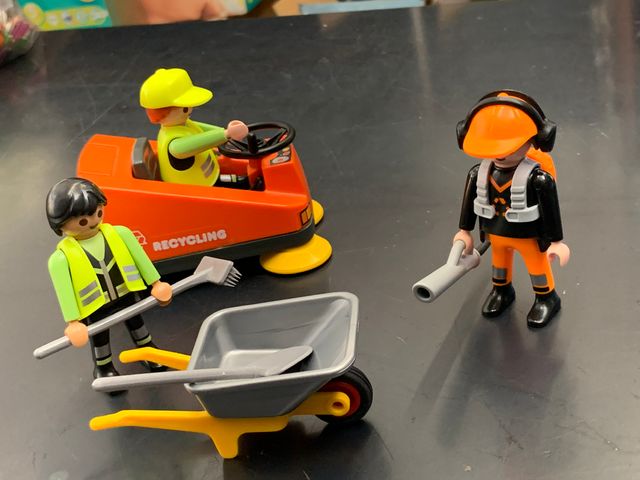 Playmobil set pulizia strada