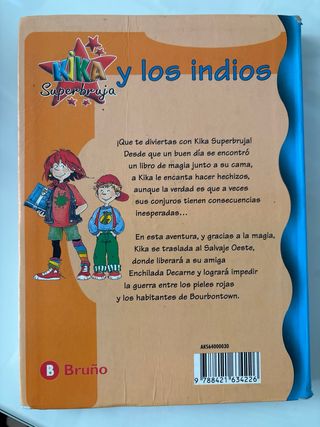 Kika Superbruja y los indios (Spanish Edition)