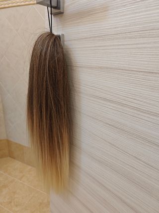 Coda liscia Blonde degradee 50cm