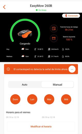 Yard FORCE Cortacésped robótico EasyMow 260B
