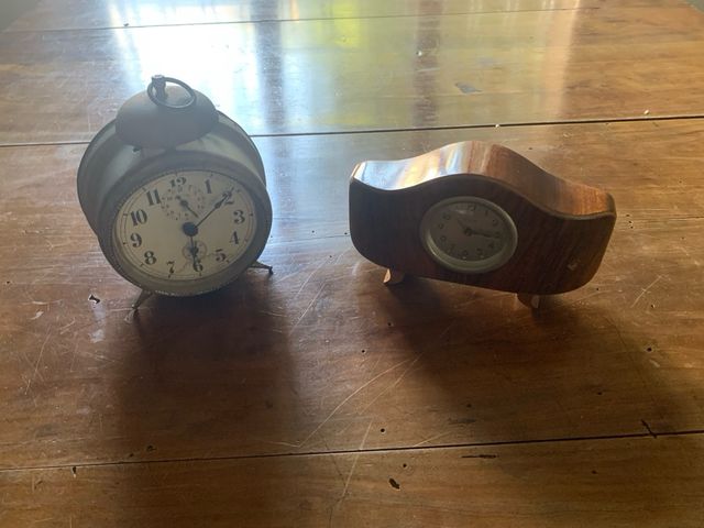 Set antiche sveglie da collezionismo vintage