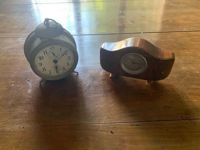 Set antiche sveglie da collezionismo vintage