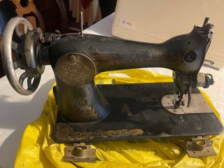 Máquina coser Singer antigua año 1913