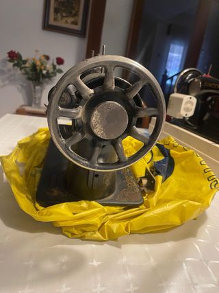 Máquina coser Singer antigua año 1913