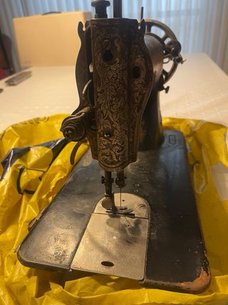 Máquina coser Singer antigua año 1913