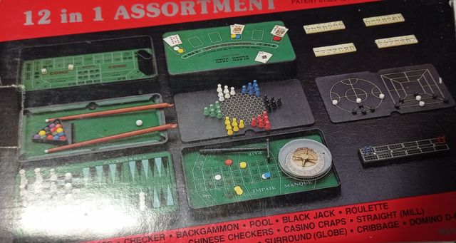 Caja de juegos múltiples 12 en uno