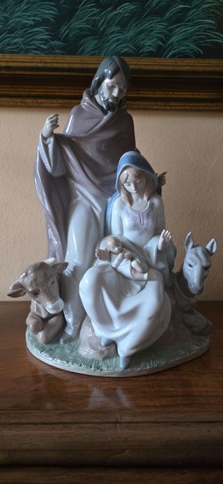 Pesebre Lladró: Sagrada Familia