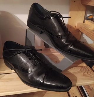 Zapatos negros novio