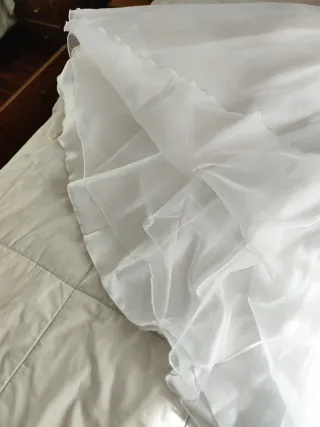 Precioso Vestido Comunión Blanco Envío Gratis 20/2