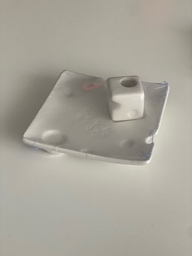 2 platos de cerámica para pinchos y aperitivos