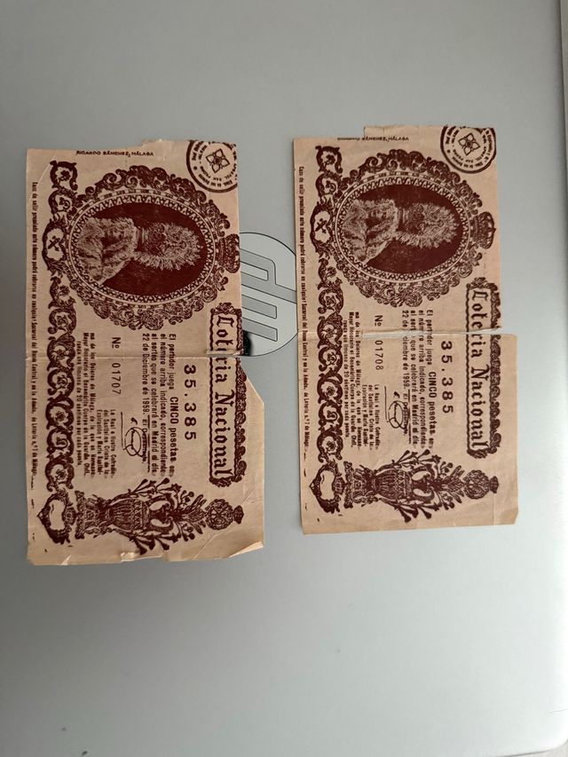 Lotería Nacional 1959