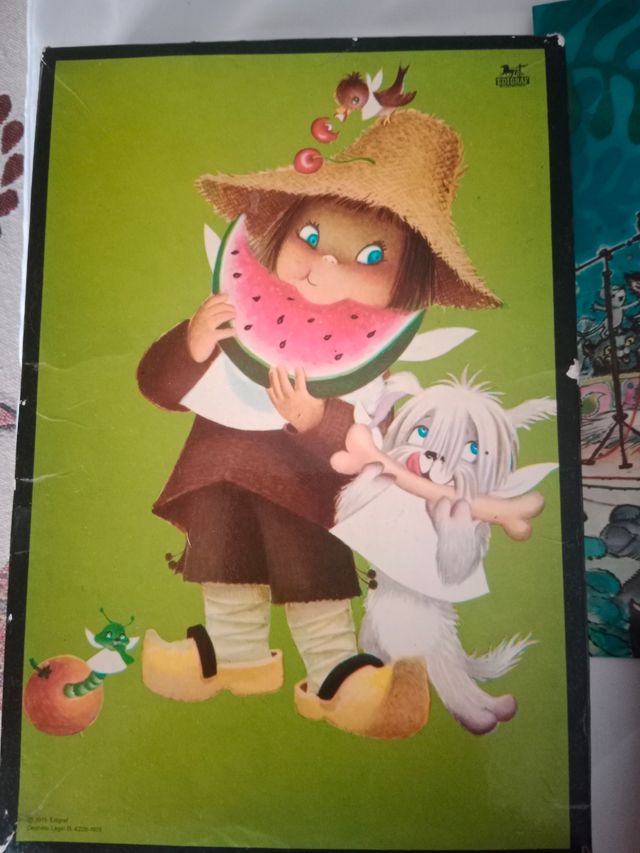 Puzles vitage años 60